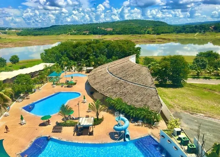Enseada Nautico, Tranquilo Apart Hotel Em Caldas Novas!